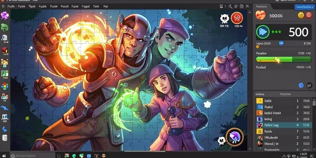 Screenshot menunjukkan misi yang menantang di level 1.