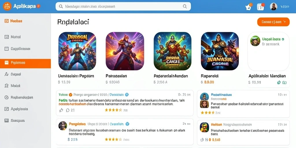Tampilan antarmuka pengguna yang menarik dan mudah digunakan.