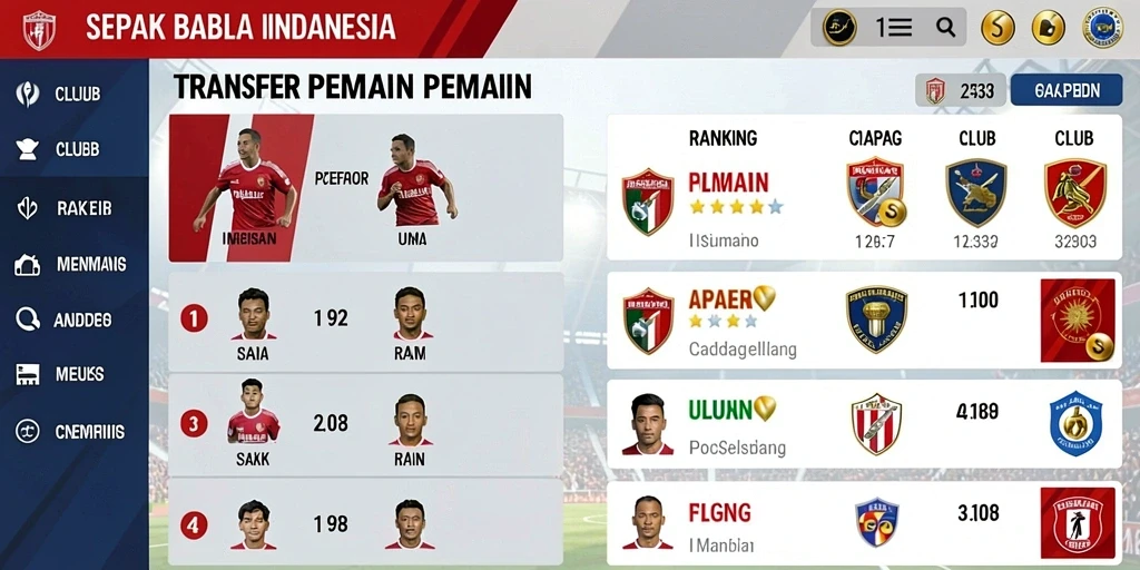 Antarmuka pengguna yang intuitif dan menarik.