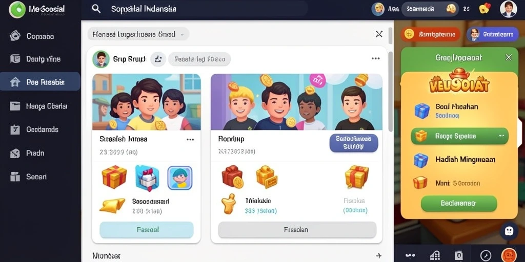 Tampilan antarmuka yang intuitif dan menarik.