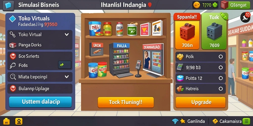 Tampilan antarmuka JERUKBET yang menarik dan responsif.