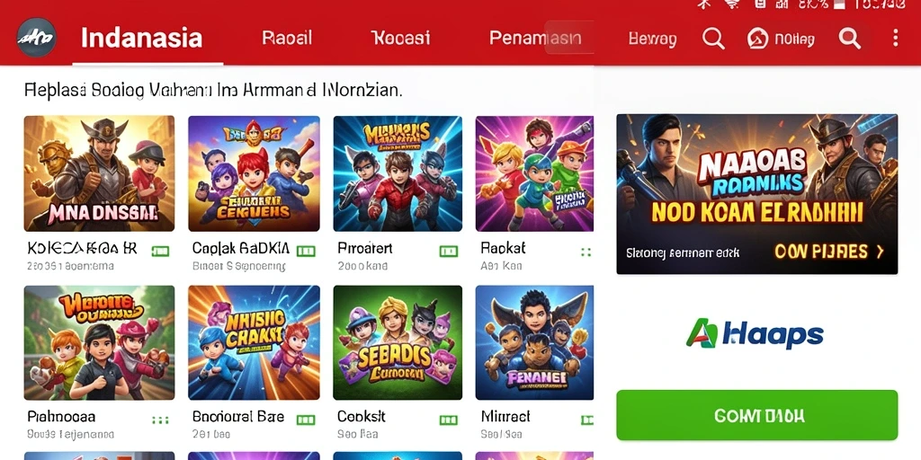Tampilan menu utama KAWAN777 yang menarik.