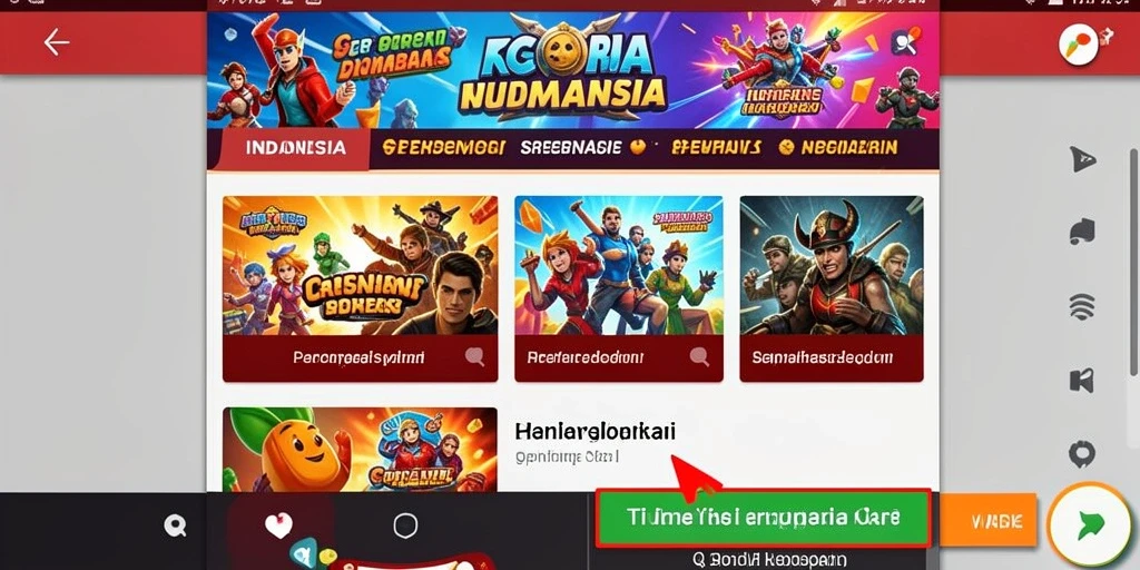 Tampilan antarmuka yang menawan dan intuitif.