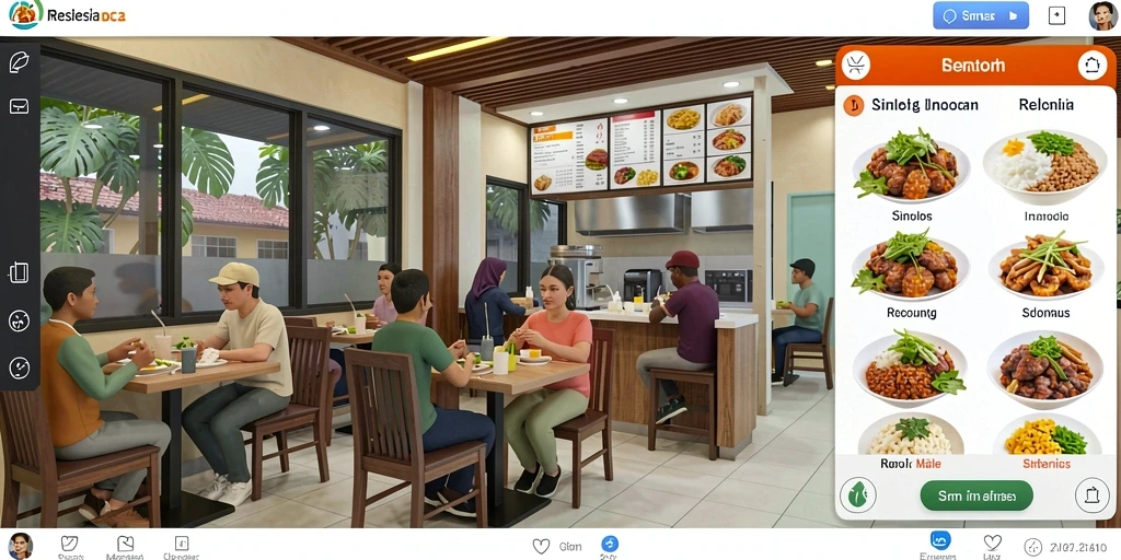 Tampilan utama KOSTOTO yang menarik dan mudah dinavigasi.