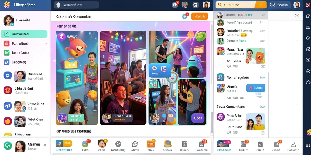 Screenshot NAGAWIN menunjukkan karakter utama dalam misi.
