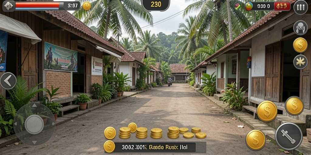 Tangkapan layar permainan yang menunjukkan grafik menawan.
