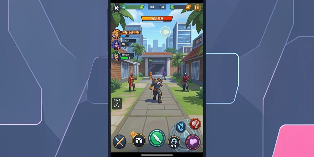 Screenshot menampilkan karakter utama dalam misi pertualangan.