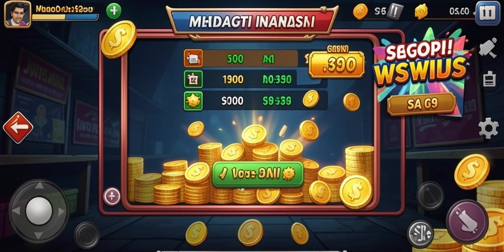 Screenshot aplikasi RUDALTOTO menampilkan antarmuka pengguna yang bersih.