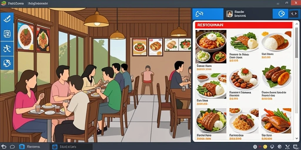 Tampilan awal aplikasi SENSATIONAL77 yang user-friendly.