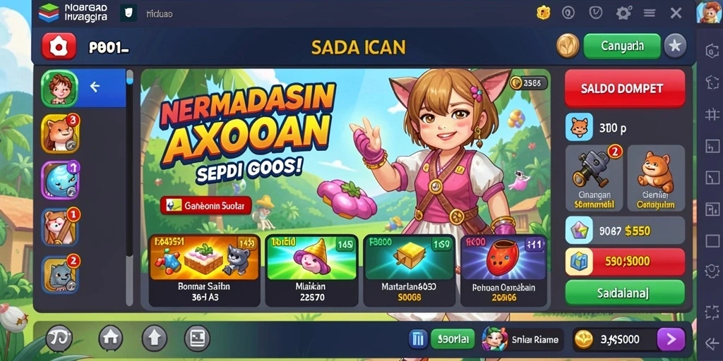 Tampilan mesin slot dengan tema luar angkasa yang memukau.