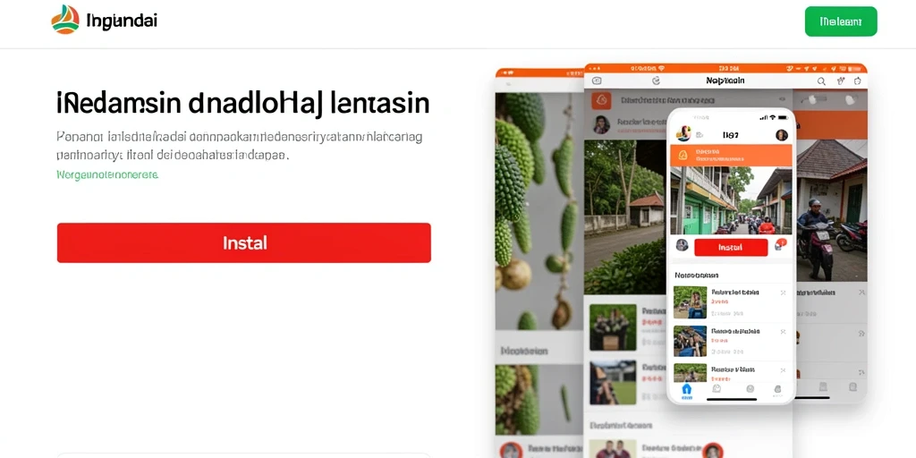 Tampilan awal yang menarik dan intuitif.